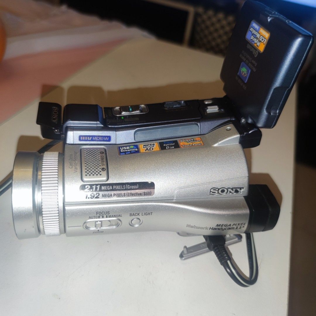 CAMÉSCOPE NUMÉRIQUE 8 Sony DCR-TRV270E PAL Handycam - Utilisé une fois EUR 109,50 - PicClick FR
