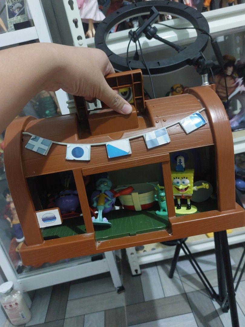 Spongebob Krusty Krab Set, Hobbies & Toys, Toys & Games on Carousell