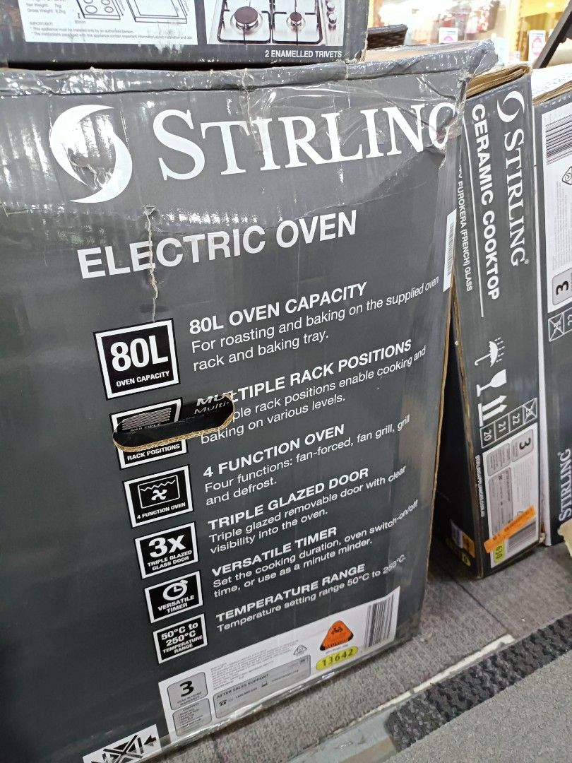 stirling 80L electric oven 220v on Carousell