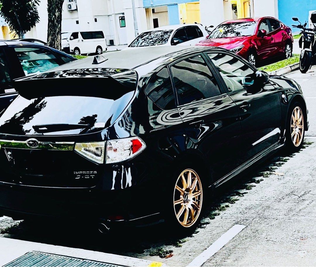 Subaru Impreza 5D S-GT-S 2.0 AWD 4AT Auto (Category: Used Cars) located in Singapore. Submitted by seabassfillet (Listing ID 1228545987, Image 2). Description: Android player , Sports rim , Legal Kakimoto exhaust w cert , Aftermarket ZD gauge , Perrin Strut bar , KSport Coilover(less than a year) AVO intercooler , K&N reusable air filter , , Alluminum radiator + ATF cooler etc. .