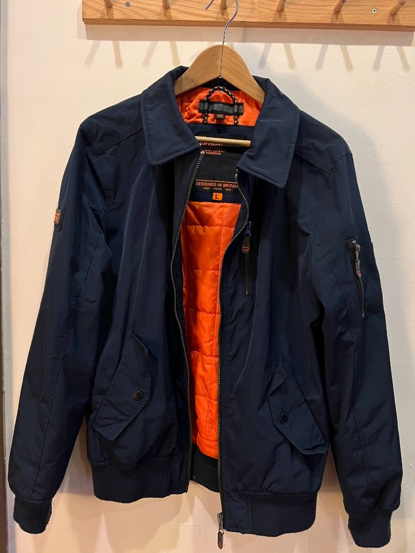 Superdry Wax Flight Bomber Jacket