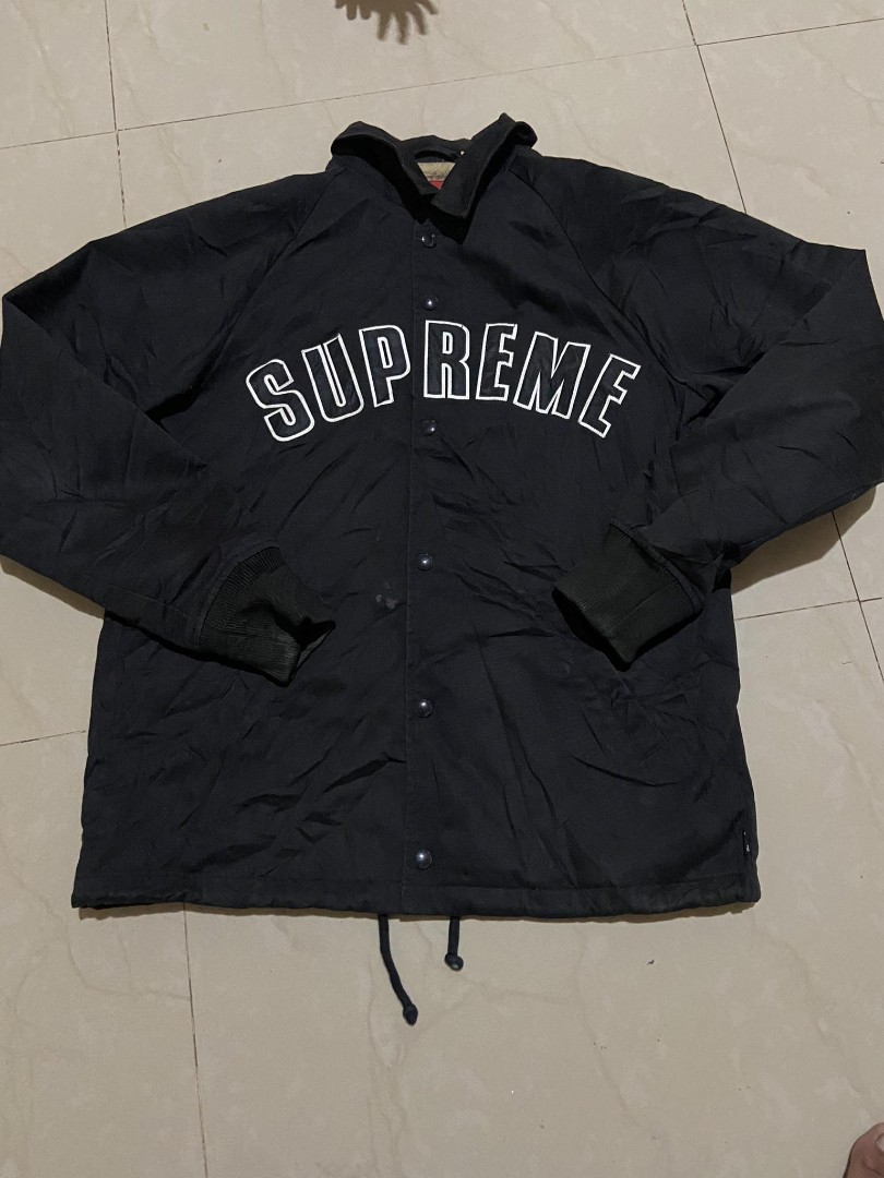 SUPREME arc logo coach jacket, Men's Fashion, Coats, Jackets