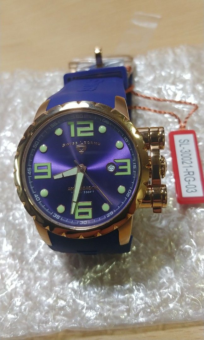Swiss legend outlet ambassador watch