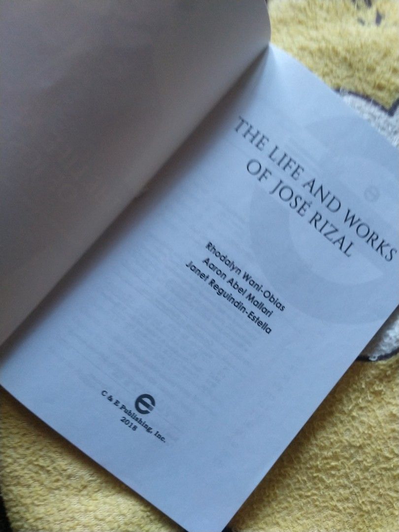 THE LIFE AND WORKS OF JOSE RIZAL, Hobbies & Toys, Books & Magazines ...