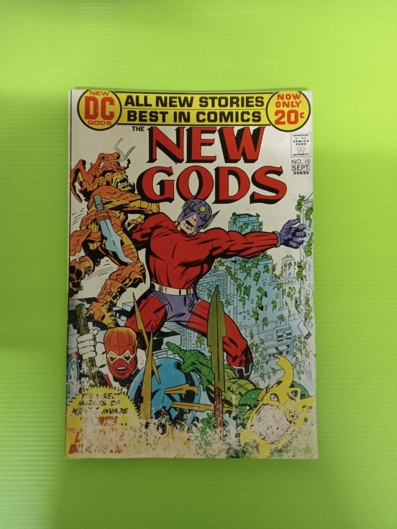 The New Gods #10 ( Jack Kirby - Cover Art ) DC BRONZE Age, Hobbies ...