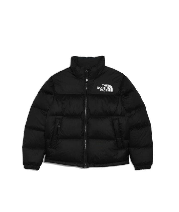 All black shop north face jacket