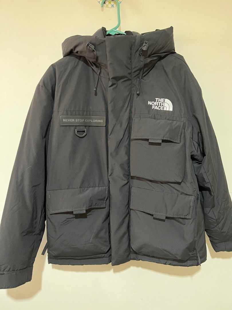 The North Face Polar Air Down Jacket 工裝羽絨外套M號, 他的時尚