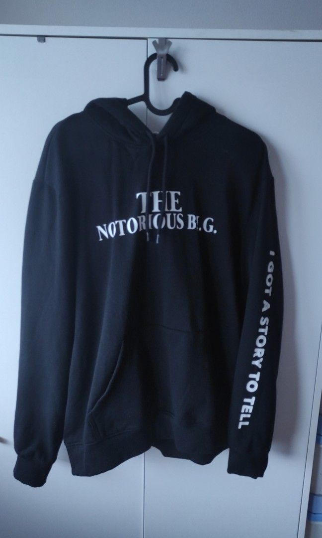 Notorious big on sale hoodie h&m