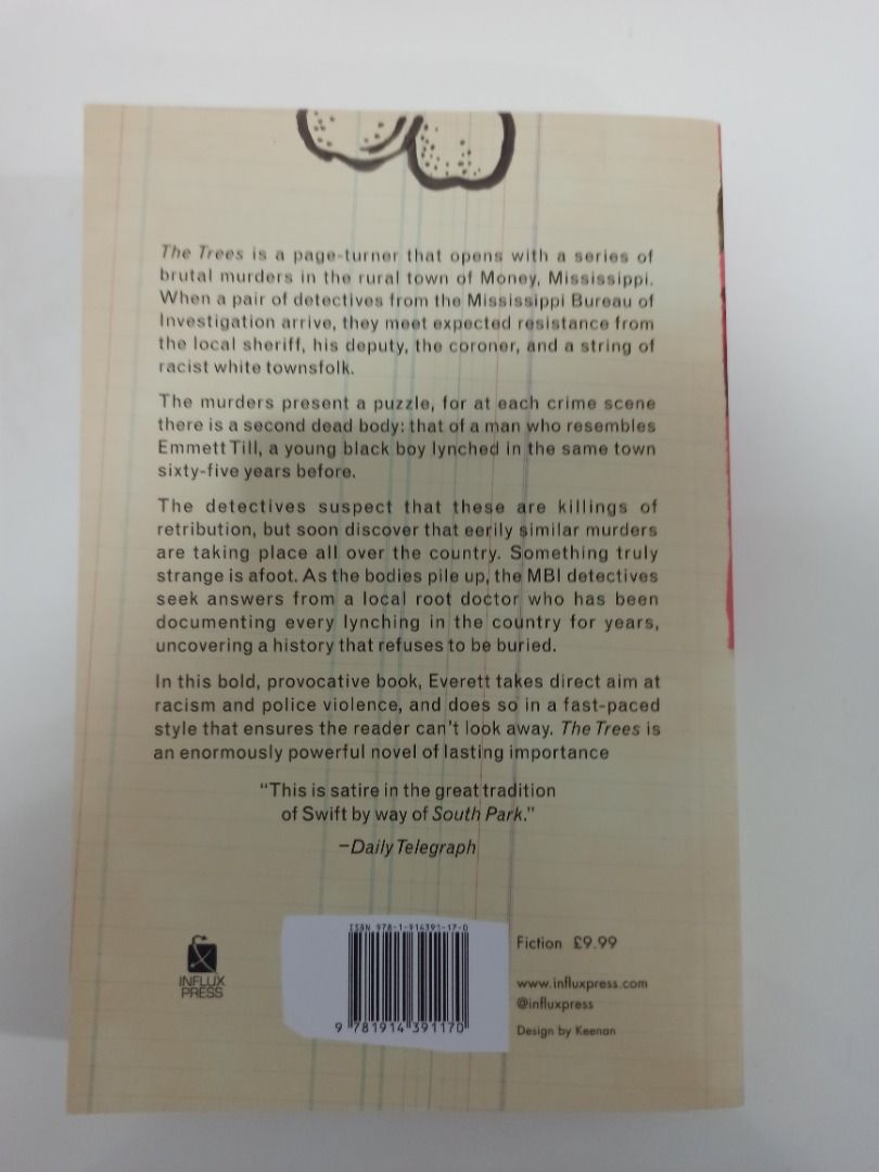 The Trees Percival Everett, Hobbies & Toys, Books & Magazines