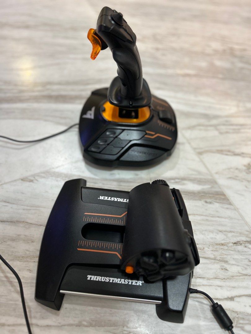 Thrustmastwr T16000m With Hotas Video Gaming Gaming Accessories Controllers On Carousell 