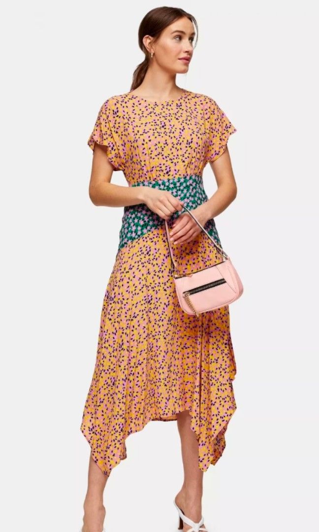 Topshop mixed floral dress sales