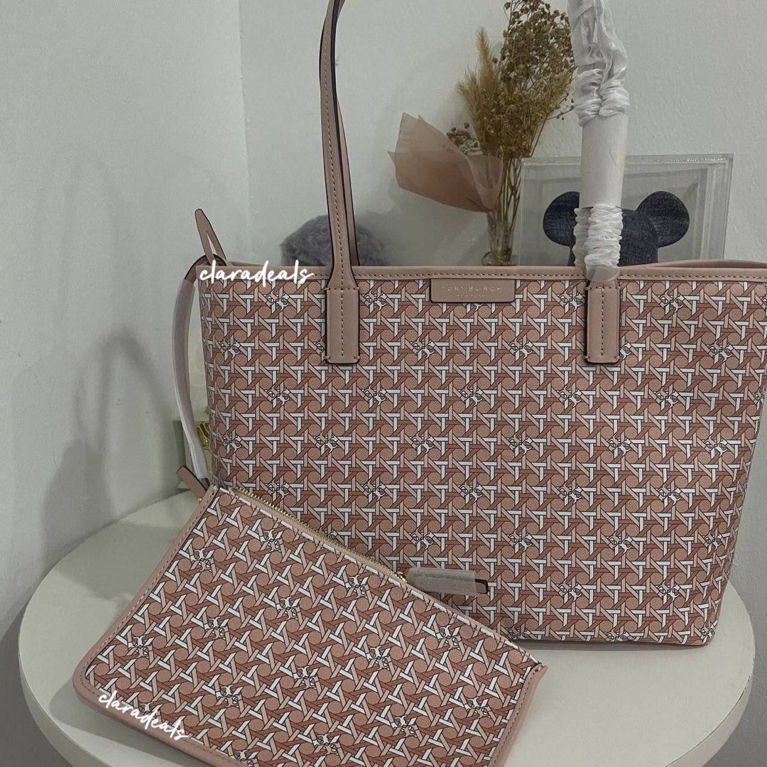 Tory Burch Ever Ready Pink Tote
