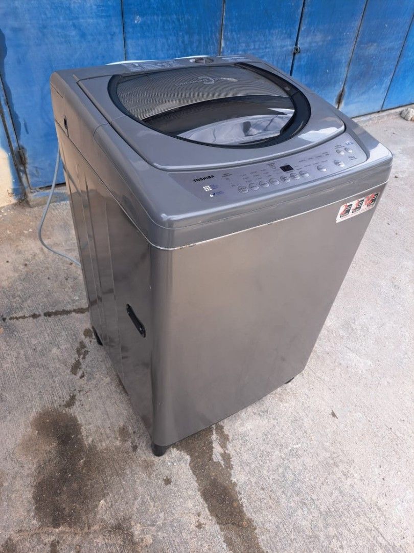 Toshiba top load washing machine 10 kg, TV & Home Appliances, Washing Machines and Dryers on