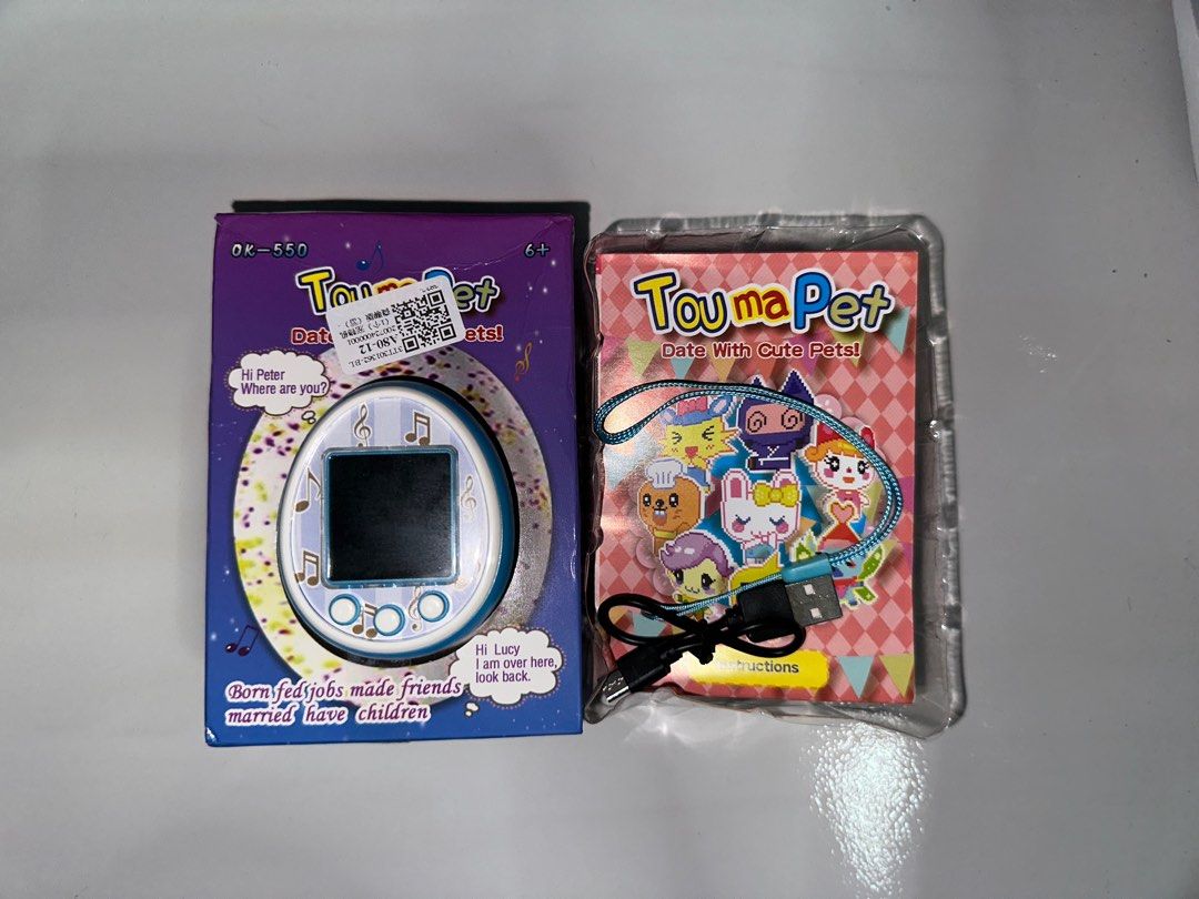 Touma Pet tamagotchi, Hobbies & Toys, Toys & Games on Carousell