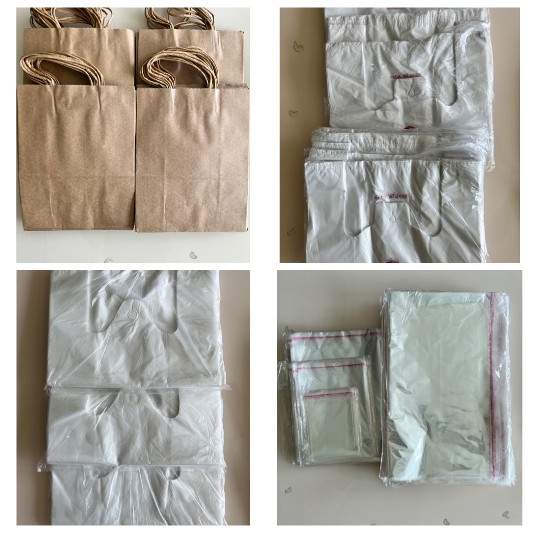 Transparent Plastic Bag Paper Bag Retail Bag, Hobbies & Toys
