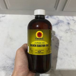 tropic isle living black jamaican castor oil jmco 8 oz 240 ml original castor oil penumbuh rambut jenggot Second seken preloved skincare haircare obral murah clearance sale cuci gudang