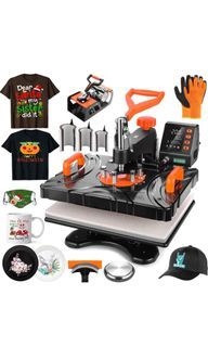 Tshirt,mug,hat press machine