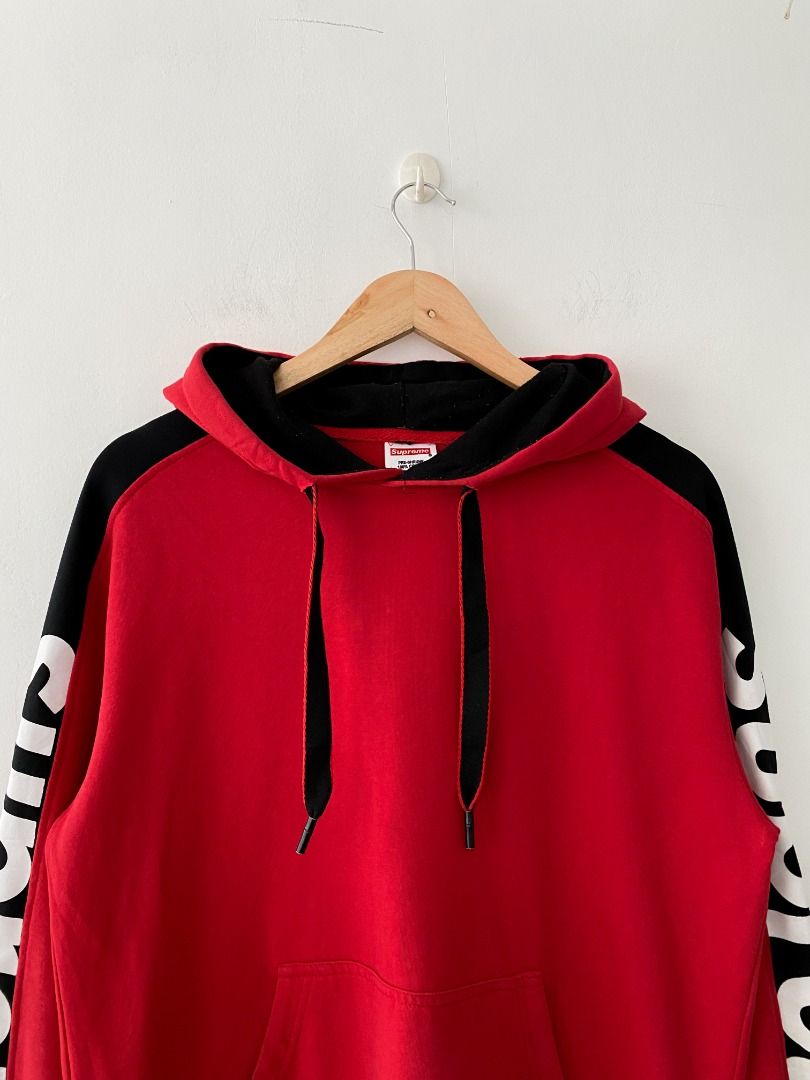 Supreme two tone hoodie hot sale