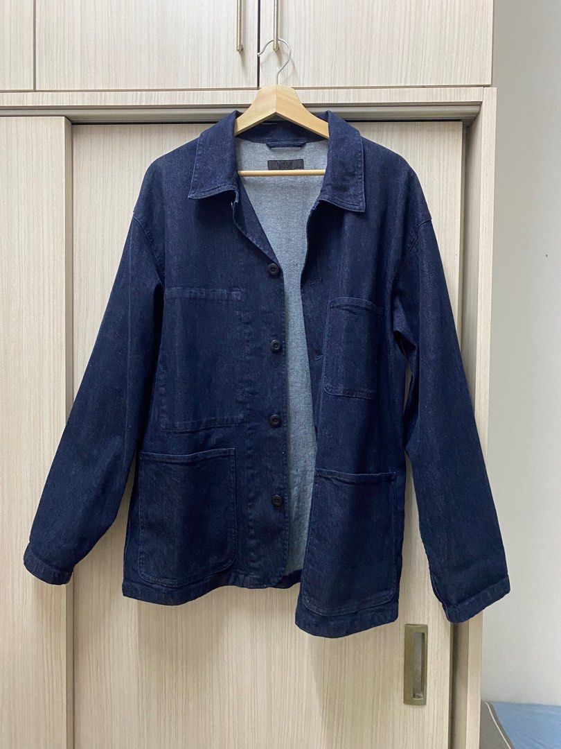 Utility jacket denim hotsell