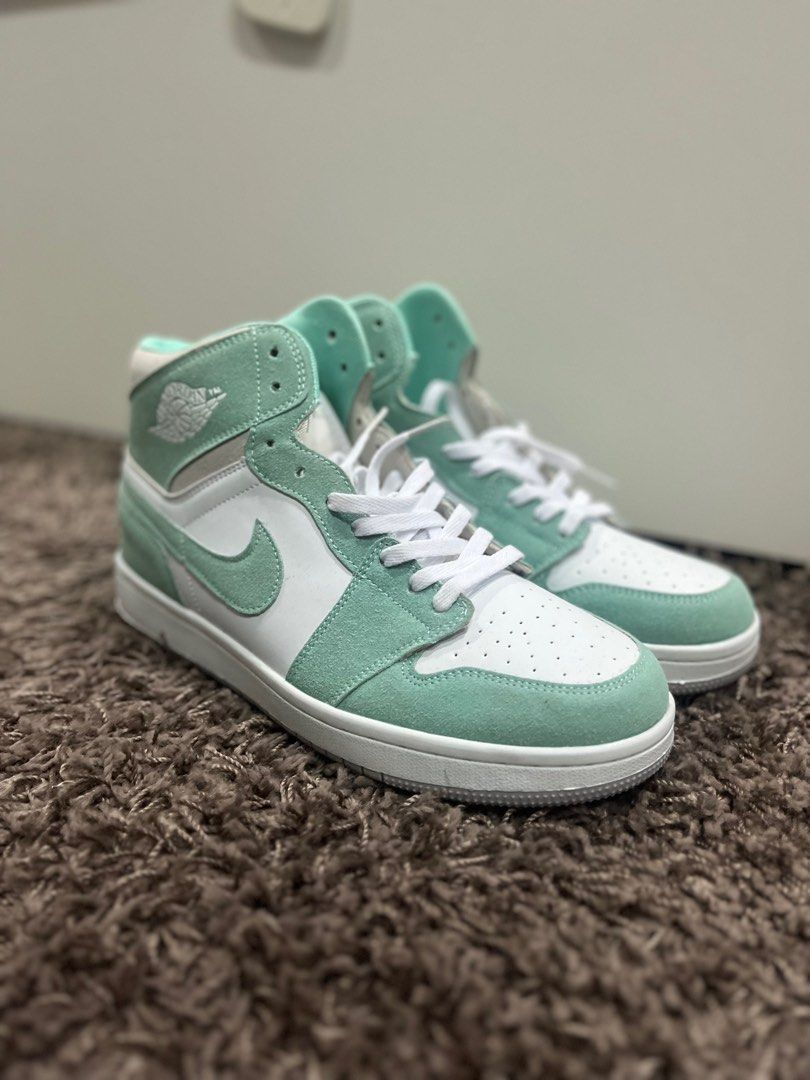 Air jordan 1 light green new arrivals