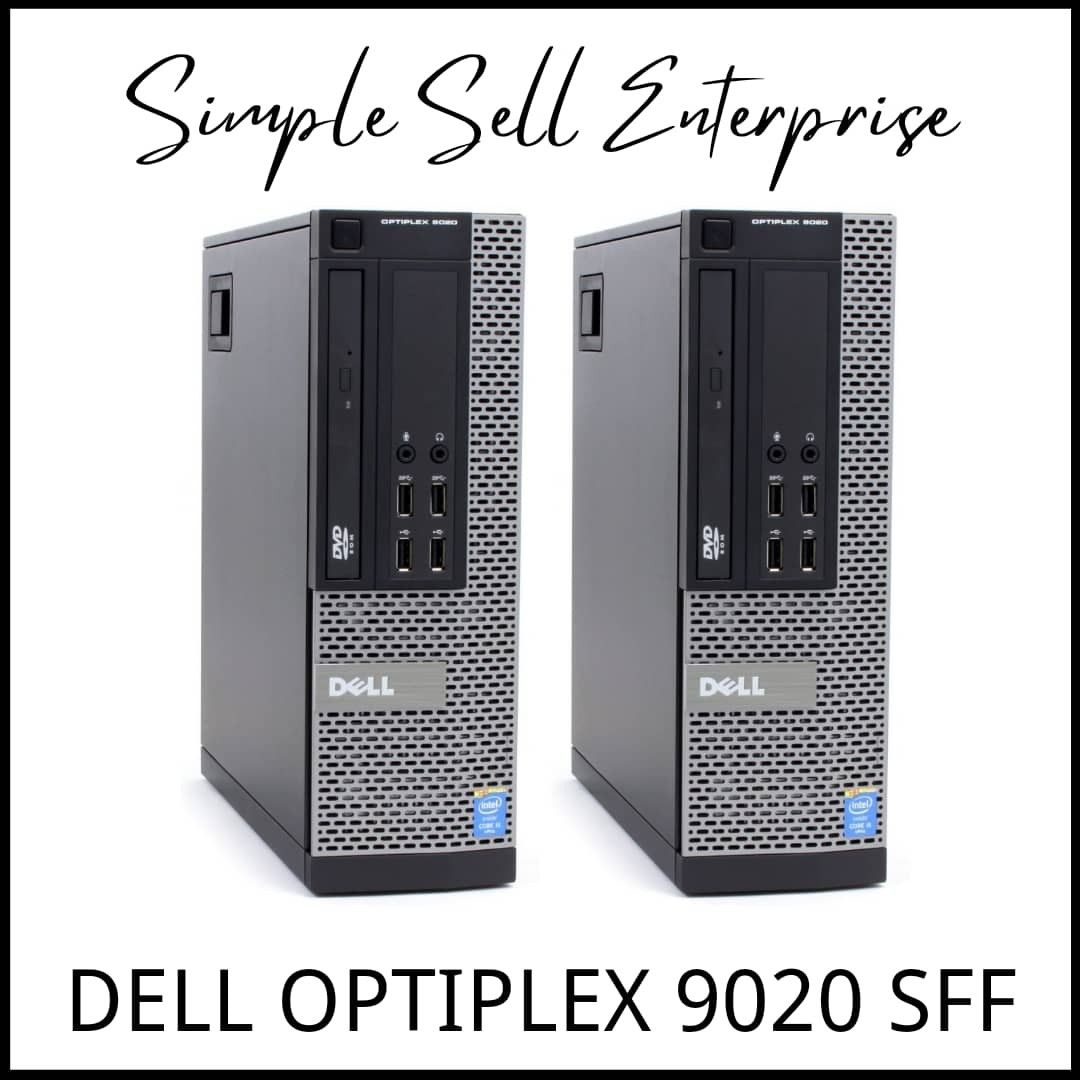 (USED) DESKTOP PC SET Dell Optiplex 9020 SFF I74Gen+4GB ram+500GB hdd