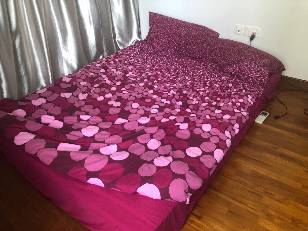 Used IKEA Queen Mattress (exclude sheets and pillows), Furniture & Home