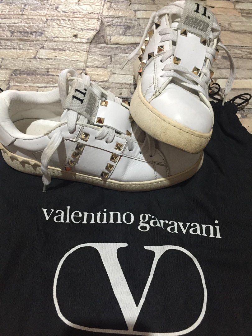 navy rockstud valentino shoes
