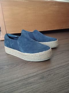 Vince espradilles shoes in blue navy