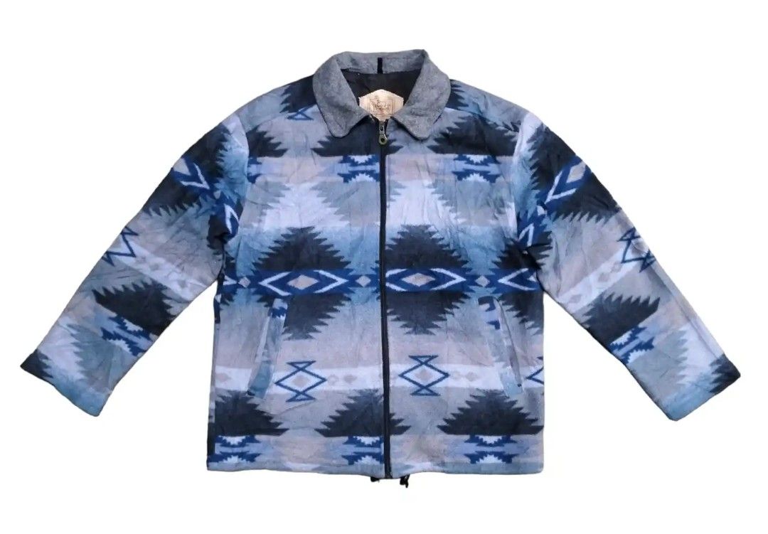 Vintage 80s Woolrich Navajo Jacket Men s Fashion Coats Jackets