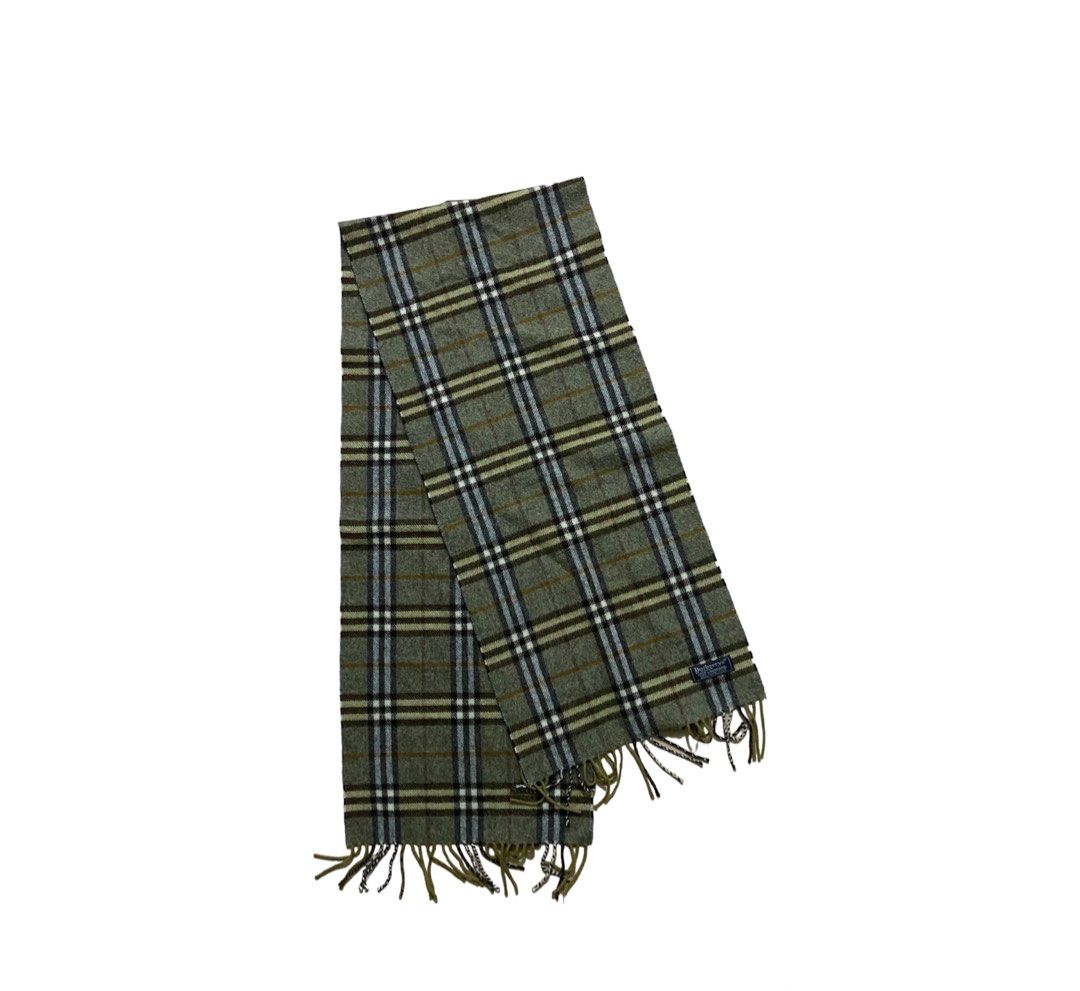 Mens vintage burberry scarf Clearance