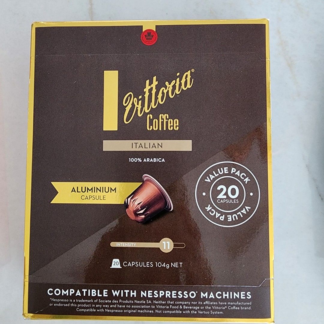 Vittoria Nespresso compatible Nespresso pods, TV & Home Appliances