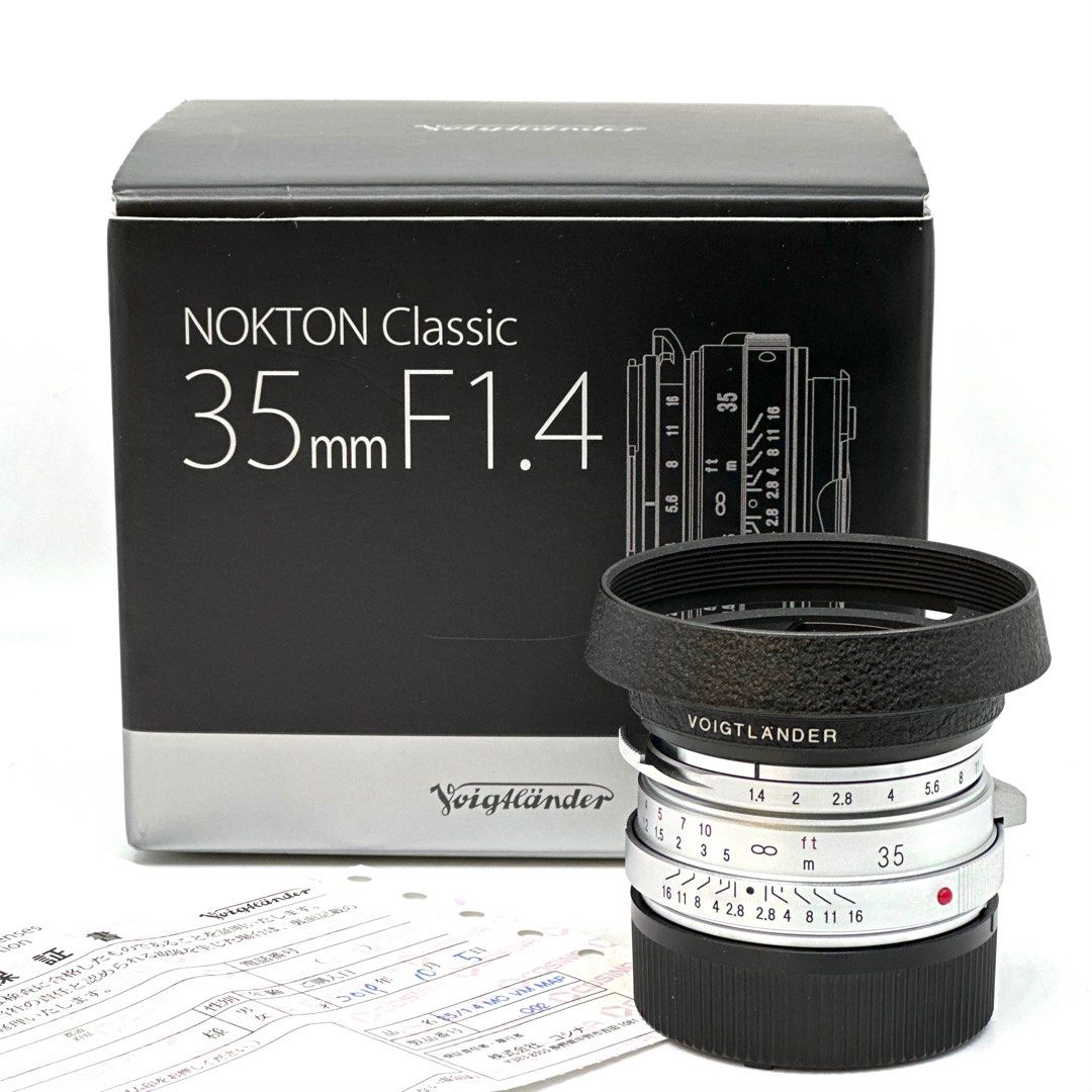 100%新品低価限定希少モデル　ノクトンクラシック　マップカメラオリジナル　35mm f1.4！ レンズ(単焦点)