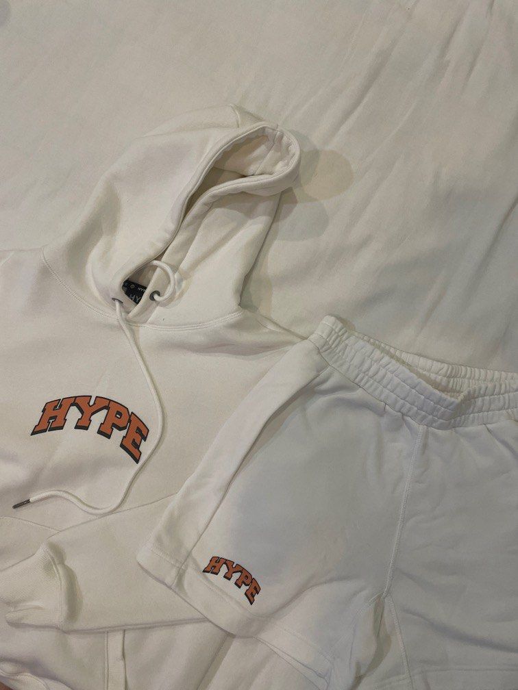 White hotsell hype hoodie