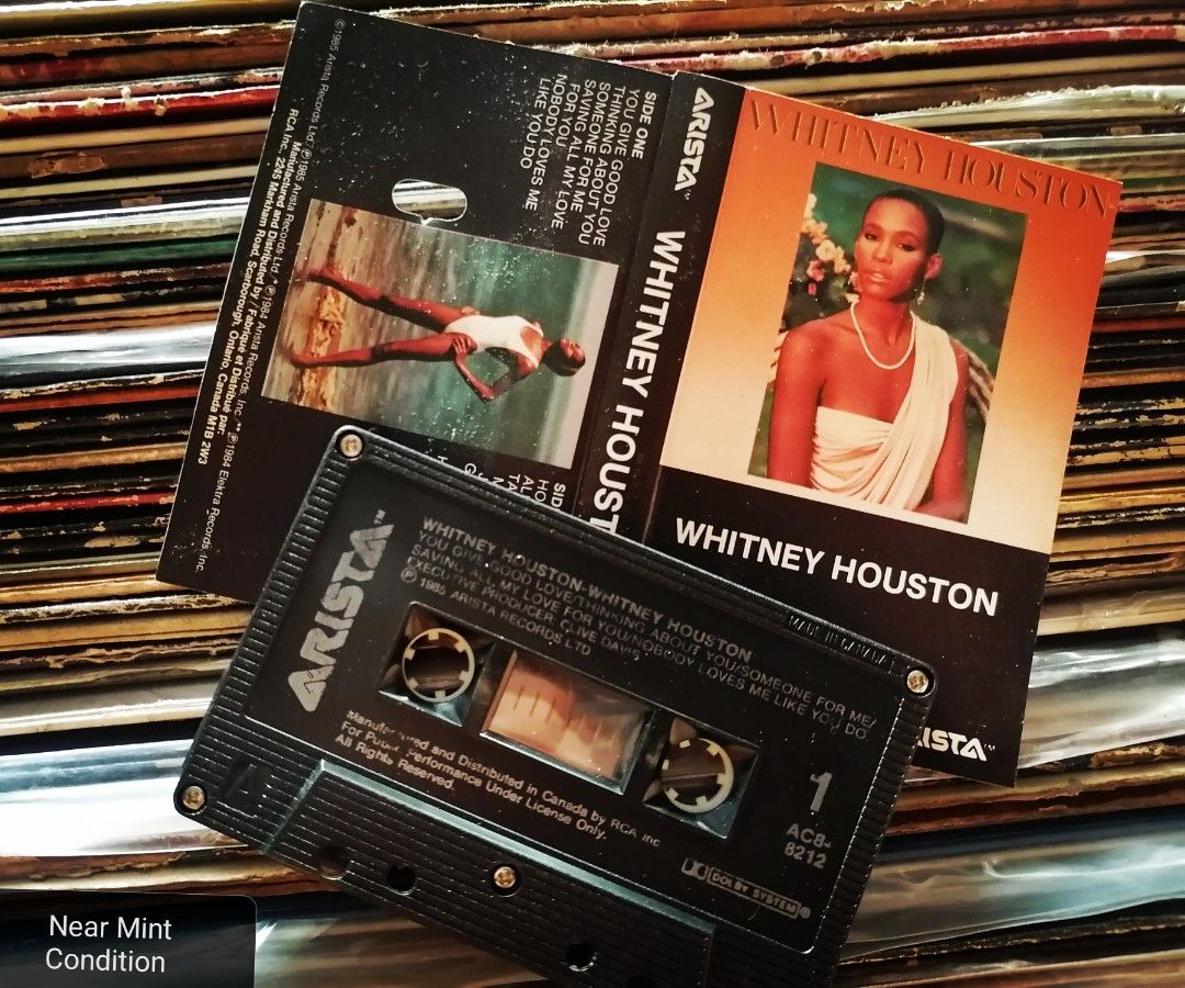 Whitney Houston Cassette Tape Original Cassette Tapes For Sale Vintage
