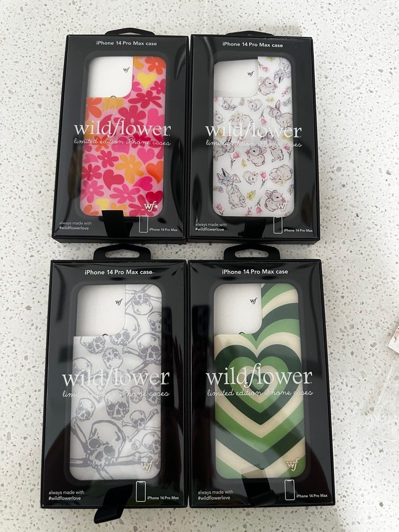 Wildflower case 14 Pro Max, Mobile Phones & Gadgets, Mobile & Gadget