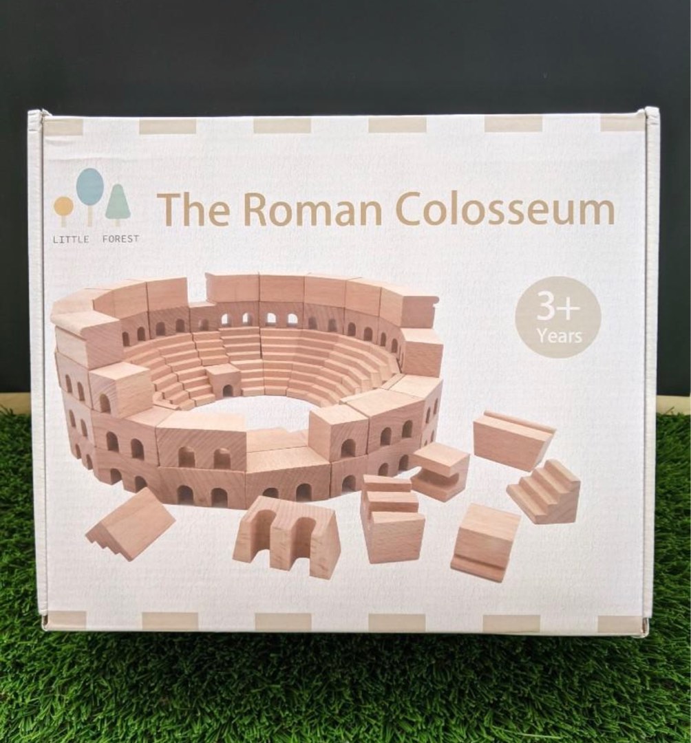 Wooden toy Colosseum, Hobbies & Toys, Toys & Games on Carousell