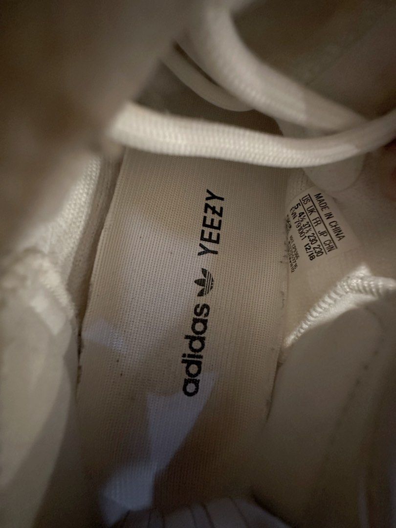Yeezy cream white best sale tag