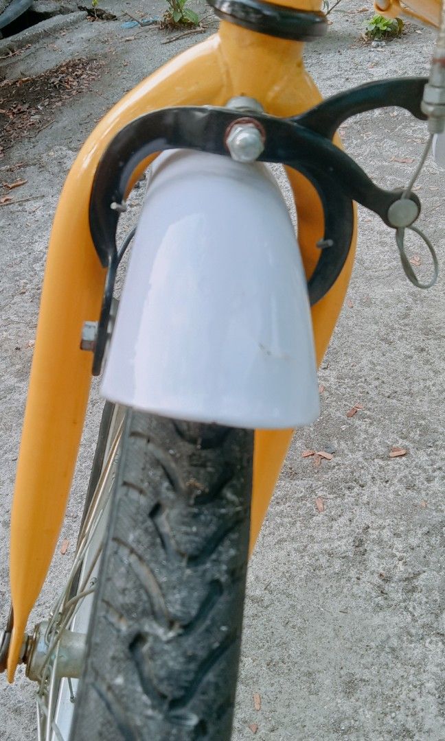yellow bike fenders