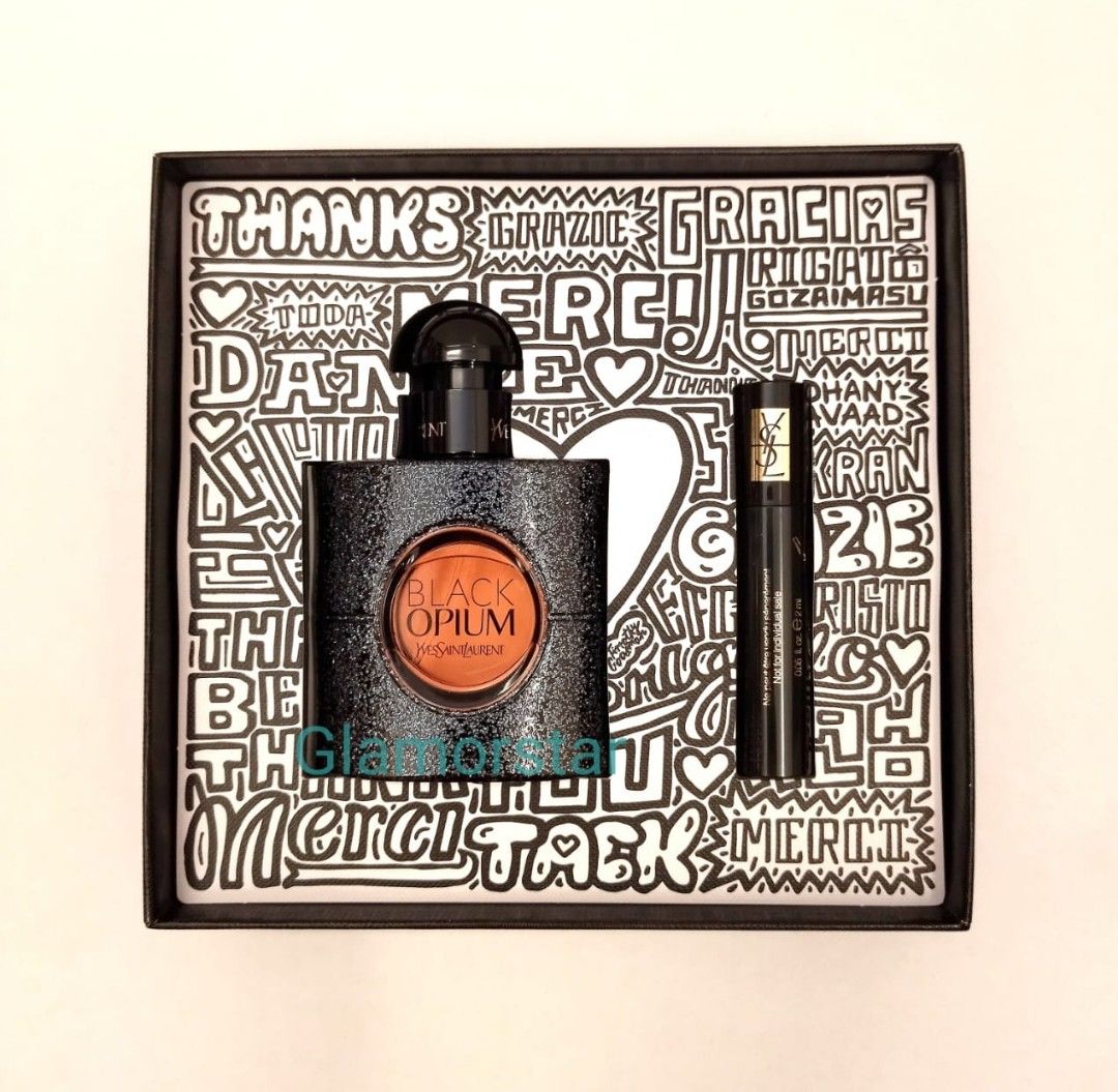 YSL Black Opium limited edition set 30ml