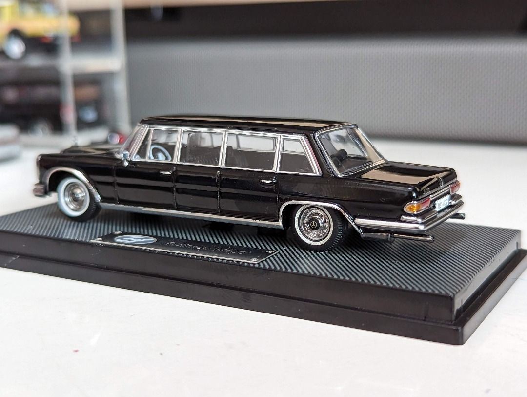 Yuanli Mercedes-Benz Pullman W100 1/64 Diecast, Hobbies & Toys 