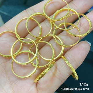 18k Rosary Ring