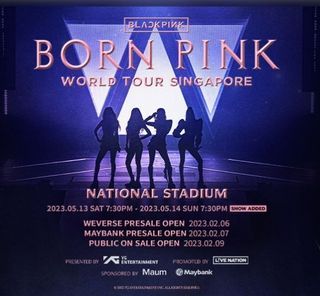 1* BP Singapore Ticket