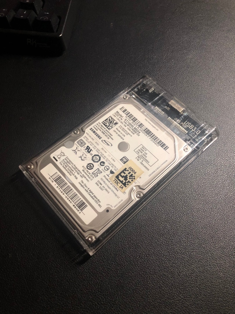 1TB Samsung External Hard Drive on Carousell