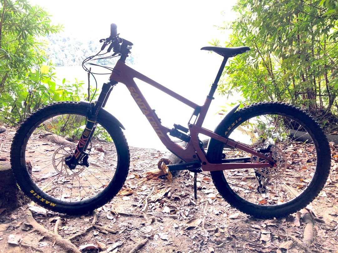 2021 Santa Cruz Bronson 3 red tide medium x01 build