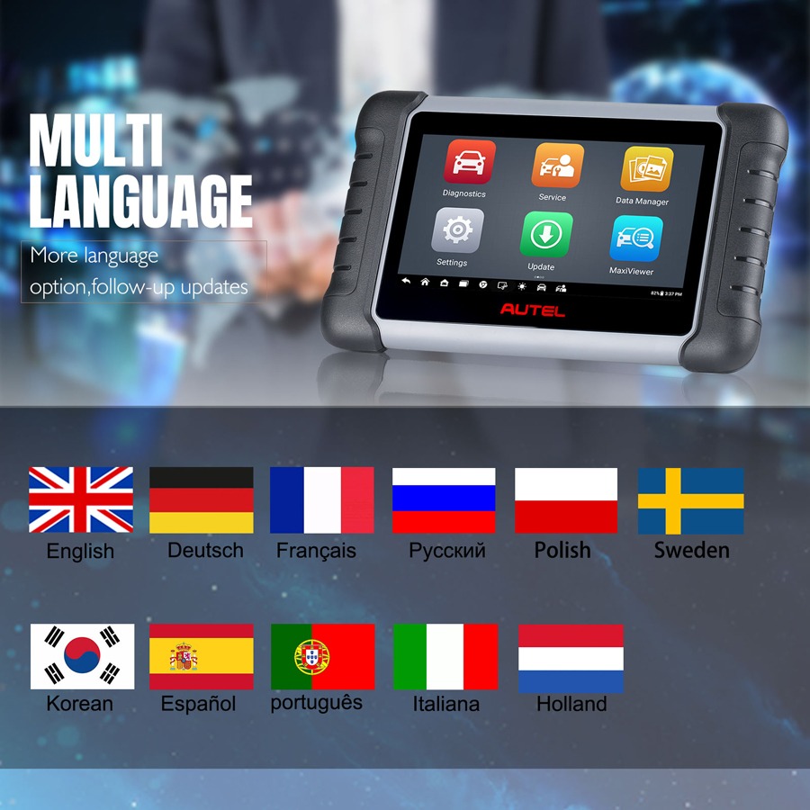 2023 New Autel MX808S Automotive Diagnostic Tablet with Android 11
