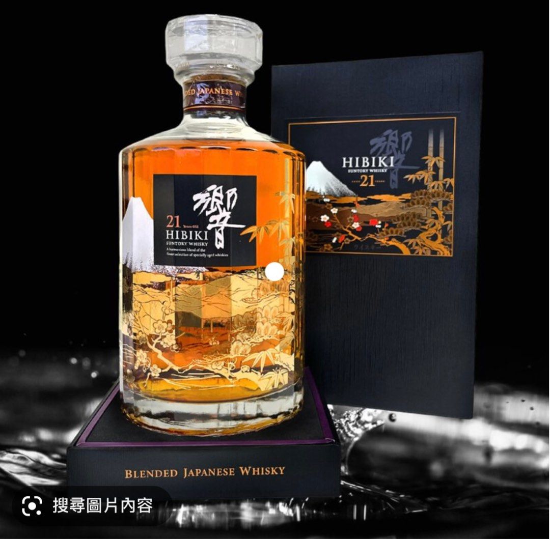 響-21年花鳥風月威士忌🥃, 嘢食& 嘢飲, 酒精飲料- Carousell