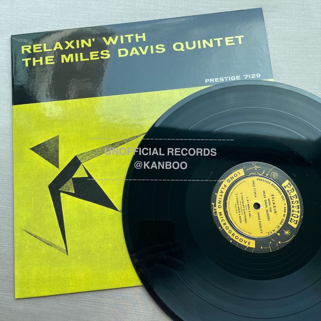 Relaxin' With The Miles Davis Quintet》【限量版】 2013 US 黑