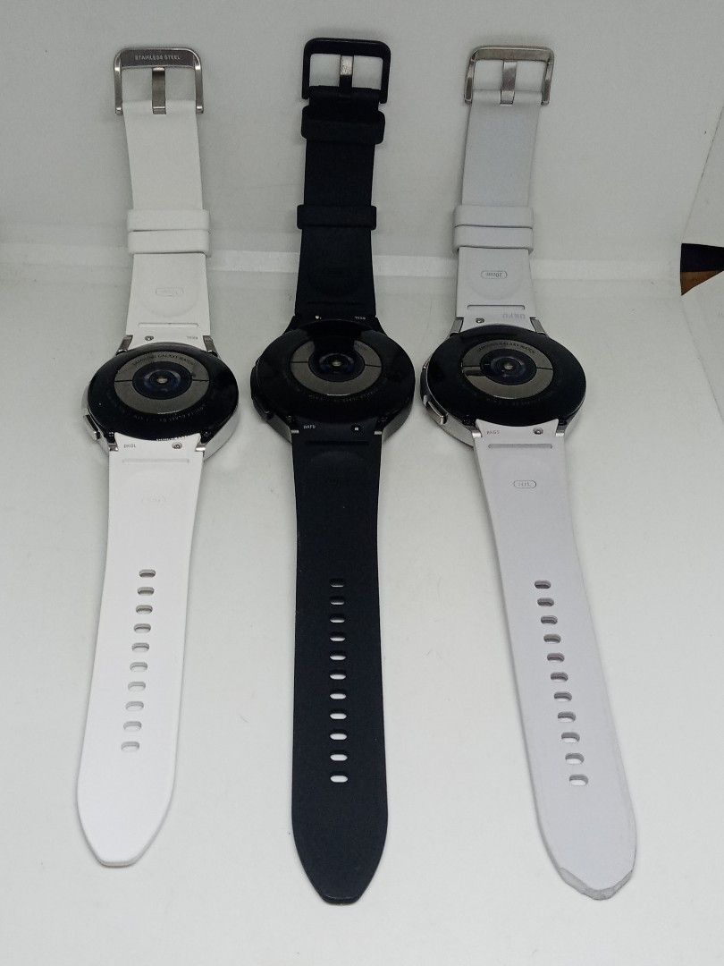 3pcs Samsung Galaxy Watch (Dummy Watch) (Category: Men's Watches) located in San Pablo. Submitted by fredambion (Listing ID 1228562870, Image 2). Description: *What You See Is What You Get *3pcs Samsung Galaxy Watch (Dummy Watch) *All For Only 1,000 (3pcs) *Dummy Watch Display From Samsung Store / Black, White & Gray Color / Working Ring Bezel / For Men *Rubber Strap Plng Panalo Kana *2nd Hand Condition *Manage Your Expectation *Check Pictures *P