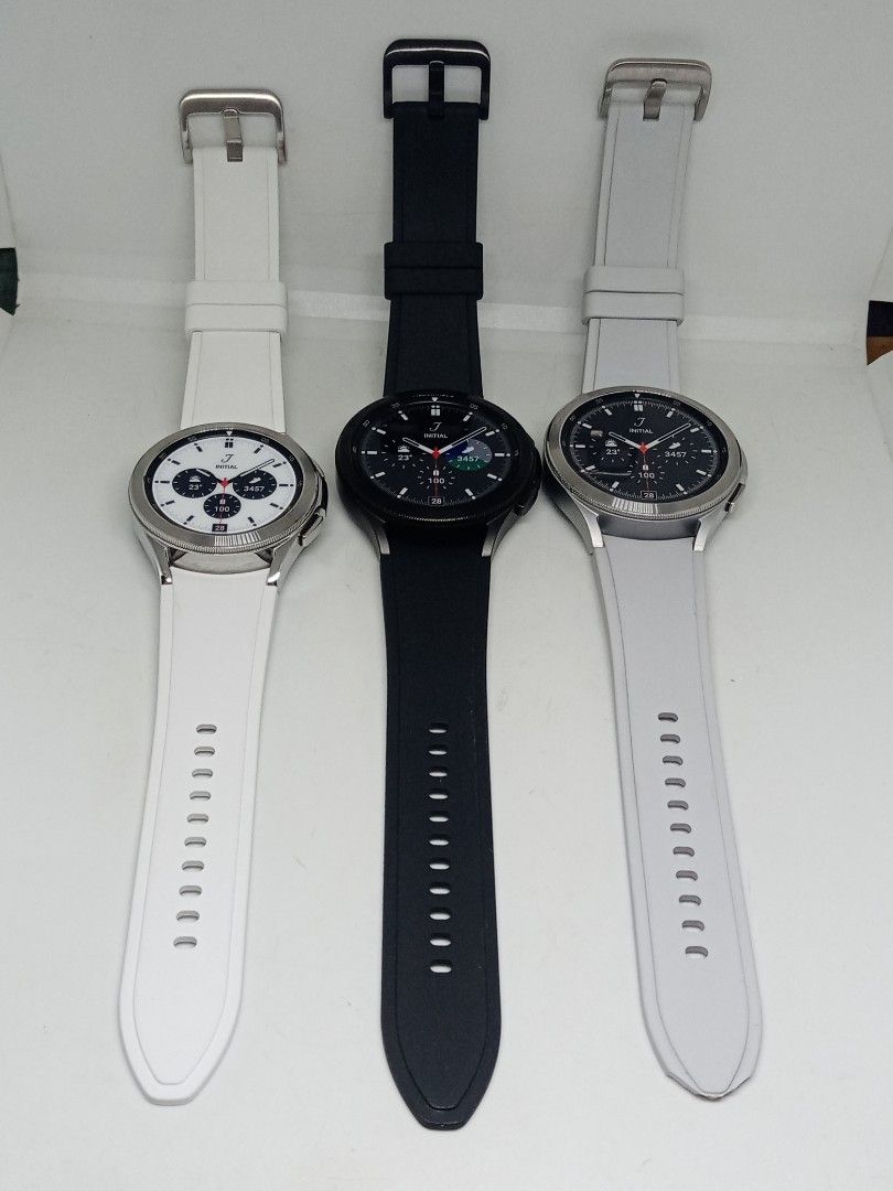 3pcs Samsung Galaxy Watch (Dummy Watch) (Category: Men's Watches) located in San Pablo. Submitted by fredambion (Listing ID 1228562870, Image 1). Description: *What You See Is What You Get *3pcs Samsung Galaxy Watch (Dummy Watch) *All For Only 1,000 (3pcs) *Dummy Watch Display From Samsung Store / Black, White & Gray Color / Working Ring Bezel / For Men *Rubber Strap Plng Panalo Kana *2nd Hand Condition *Manage Your Expectation *Check Pictures *P