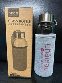 耐熱玻璃隨身瓶 潛水套